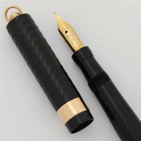 Wahl Pen 52 Fountain Pen - BCHR, Ring Top, #2 Fine Flexible Nib ...