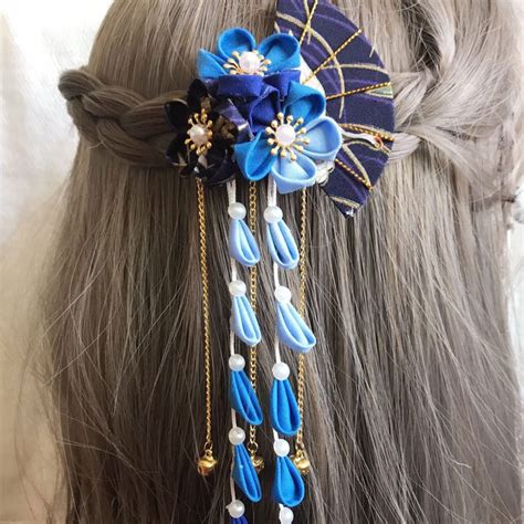 Kanzashi Hair Pin Tutorial at Bethany Lindrum blog