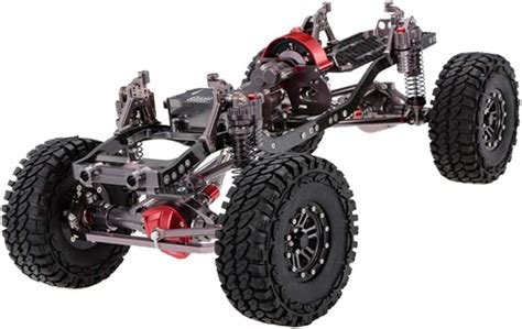 Buy LoveinDIY Aluminium RC Car Chassis Frame Body Kit for AXIAL SCX10 1 ...