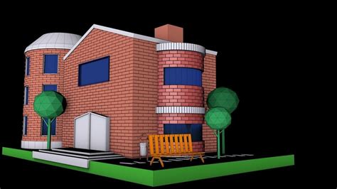 Python Animate 3D House 的图像结果