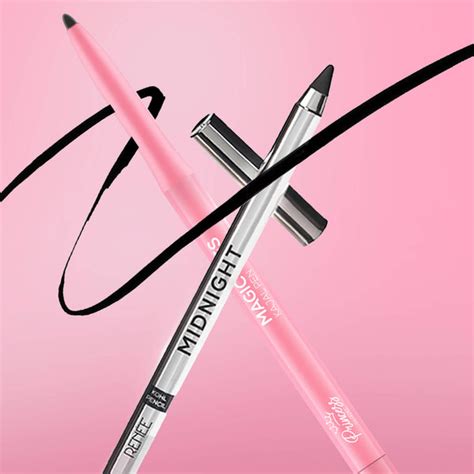 Magic Eyes Kajal Pen & RENEE Midnight Kohl Kajal Pencil Combo by Princ ...