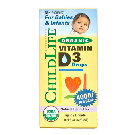 Organic Vitamin D3 - Vital Supplements & Nutrition