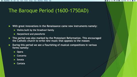 Evolution of Music: From Renaissance to Baroque - Eskola