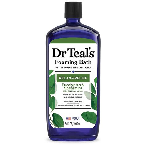 Dr. Teal's Foaming Bath Eucalyptus & Spearmint | Walgreens