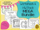 Valentine Worksheet & HW Pack for Speech Therapy by Lauren LaCour Haines