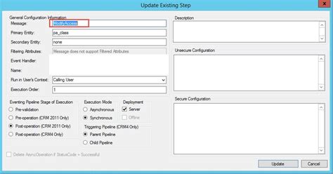Plugin C# CRM Example 的图像结果