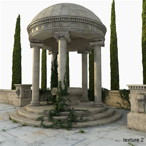 古希腊祭坛圆形建筑3D模型 - TurboSquid 1392198
