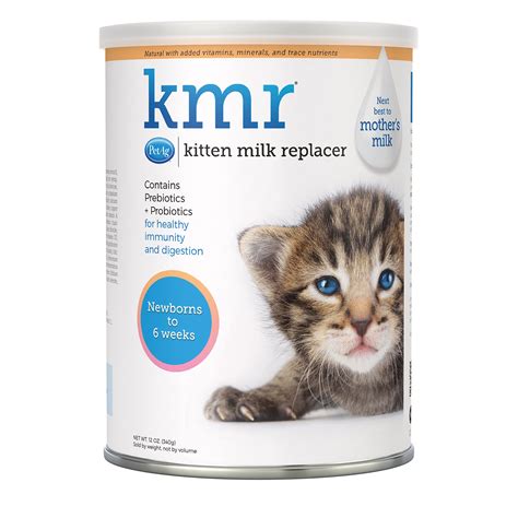 PetAg KMR Kitten Milk Replacer Powder - 12 oz - Powdered Kitten Formula ...