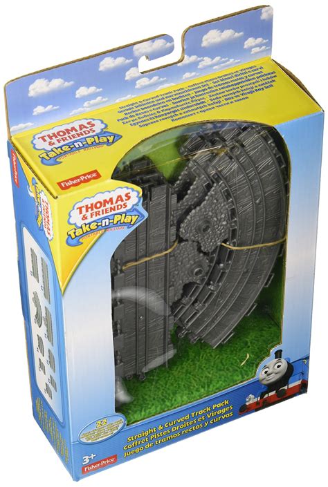 Buy Thomas & Friends Take-n-Play Straight & Curved Track Pack Online at ...