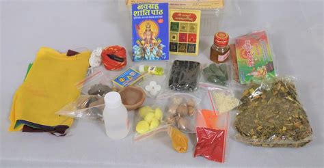 Shree Hari Organic Navgrah shanti Pooja kit with all Essential item Set ...