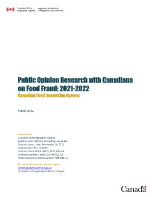 Fillable Online publications gc Canadian Food Inspection Agency ...