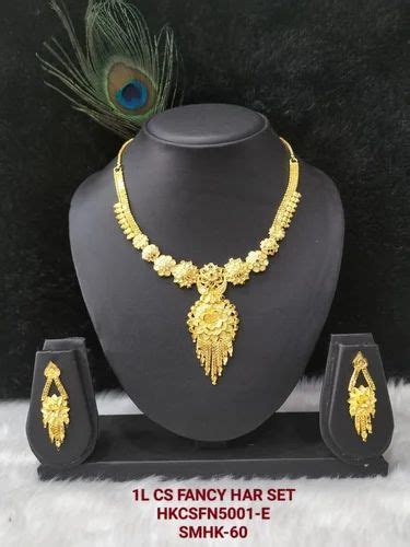 Necklace Set - 2L CS Flower Har Set For Women Manufacturer from Mumbai