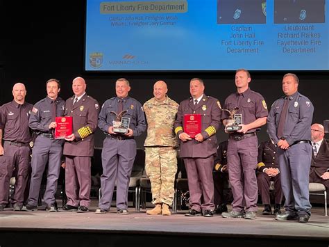 Fort Liberty FES honored at the 6th Annual Valor Awards | Article | The ...