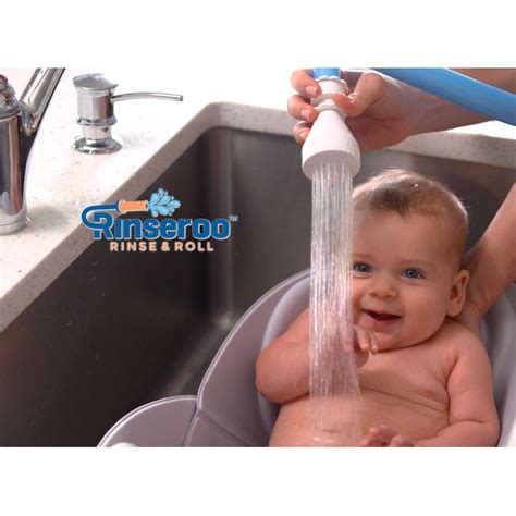 Rinseroo Slip-on Blue Tub Faucet Spray Hose (PVC Braided 60-in) 2597 at ...