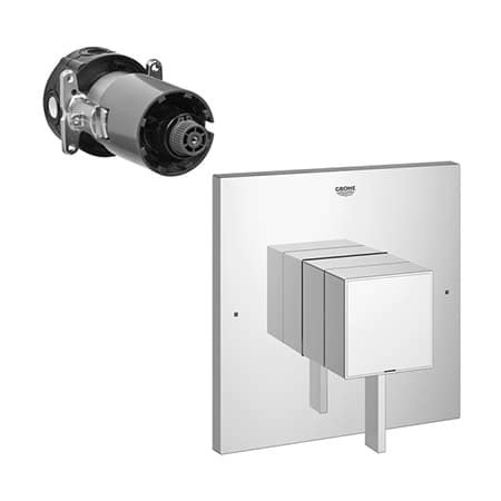 Grohe GR-RETFLX-04 Retro-Fit Pressure Balance Shower System with Single ...
