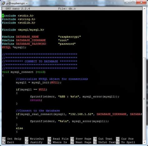 Pi Running MySQL Browser 的图像结果