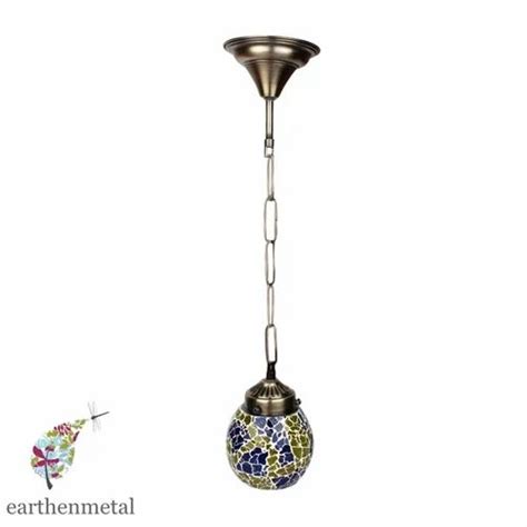 Mosaic Glass Hanging Light - Handcrafted Hanging Light Trader ...