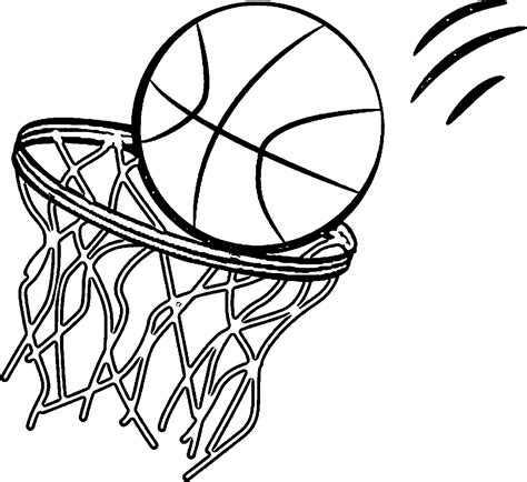 Basketball Coloring Pages | Free download on ClipArtMag