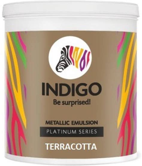 Indigo TERRACOTTA TERRACOTTA Emulsion Wall Paint Price in India - Buy ...