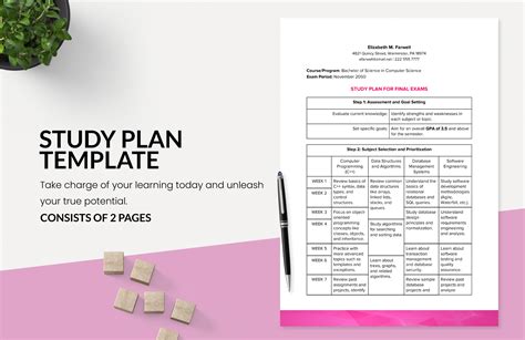 Study Plan Sample 的图像结果
