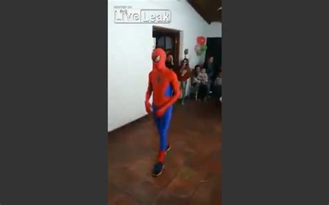 Spiderman Knocks Himself Out - Mirror Online