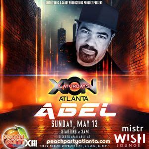 Peach Party 13 Saturday XION, Believe Music Hall, Atlanta, 12 May 2024 ...