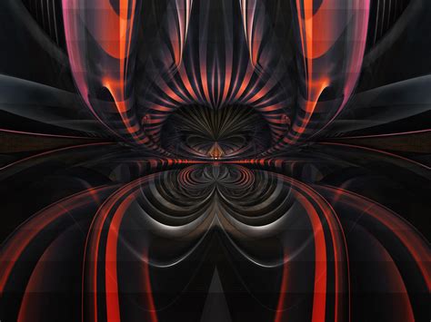 Download wallpaper 1400x1050 shapes, lines, dark, background ...