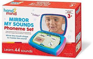 hand2mind Mirror My Sounds Phoneme Set, Phonemic Awareness, Phonics ...