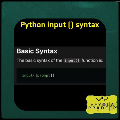 Input Statement in Python 的图像结果