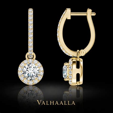 3.15 Ct Trident Style Lab Grown Diamond Huggie Hoop Earrings In Gold ...