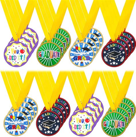 48 Pcs Bulk Graduation Medal for Kids PVC Preschool India | Ubuy