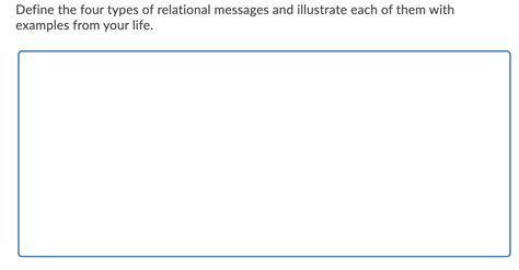 Image result for Content Message vs Relational Message Example
