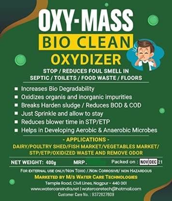 WATER CLINIC Sewage Block / Over flow cleaner in Chambers, Sewer lines ...