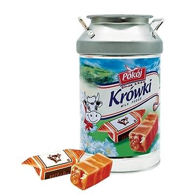 Krowki Milk Fudge by Pokoj in Metal Barrel India | Ubuy
