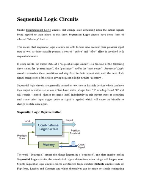 Image result for Sequential Logic Circuits