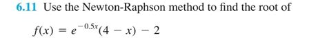 Image result for Example for Heat Question Secant Method vs Newton-Raphson