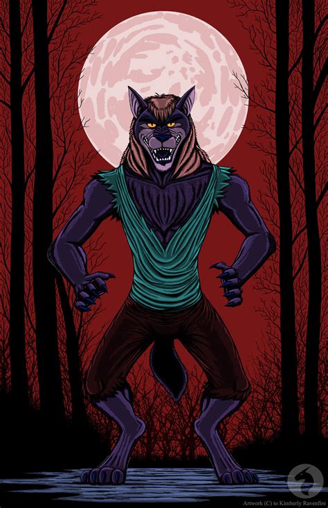 werewolf shaggy again by BlueRavenfire on DeviantArt