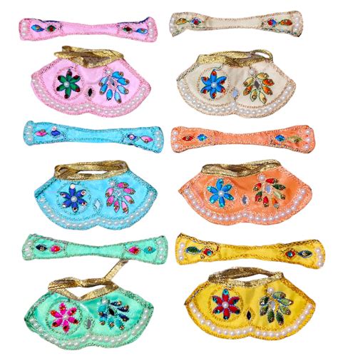 Jahnavi Women Polyester Readymade Lehenga choli (_Multicolour_3 No ...