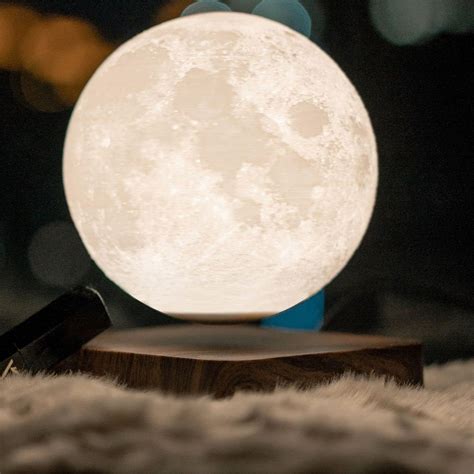 Amazon.com: MOOCCI Levitating Moon Lamp, Floating Moon Lamp Magnetic ...