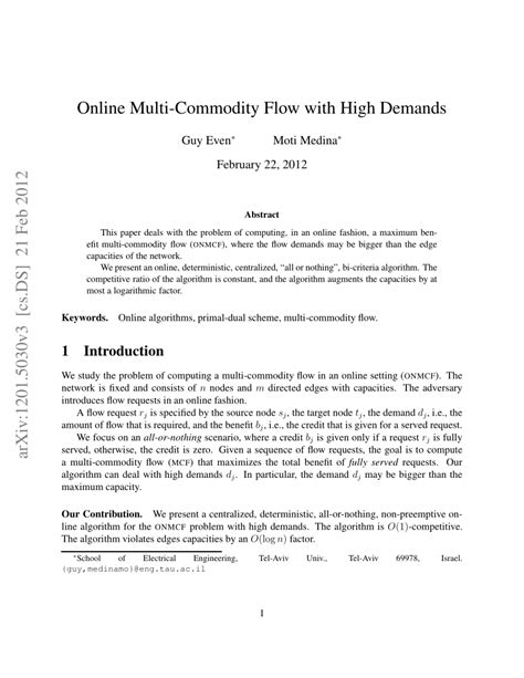 Image result for Multi Commodity Flow