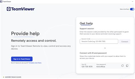 How to Connect TeamViewer 的图像结果