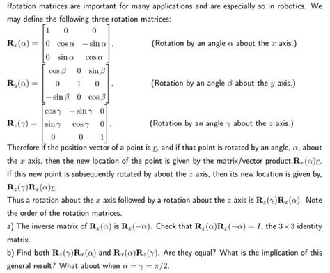 Image result for Rotation Matrices