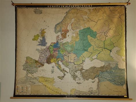 10th Century Map Of Europe Middle Ages Wikipedia
