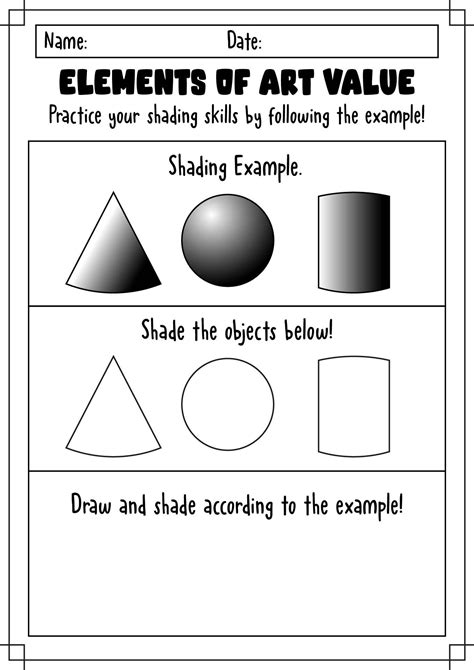 18 Value Scale Drawing Worksheet - Free PDF at worksheeto.com | Scale ...