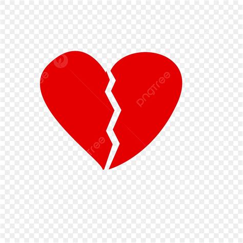 Broken Heart Clipart Transparent