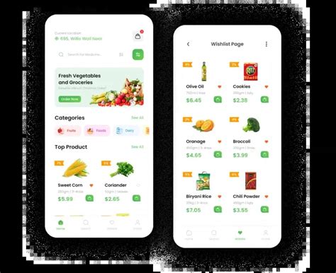 Grocery Delivery Mobile App Portfolio BMV System Integration