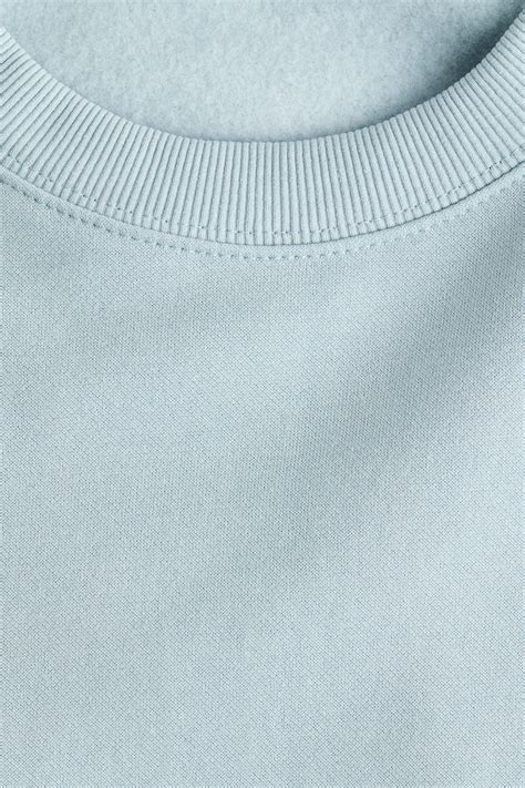 Oversized sweatshirt - Light turquoise - Ladies | H&M IN