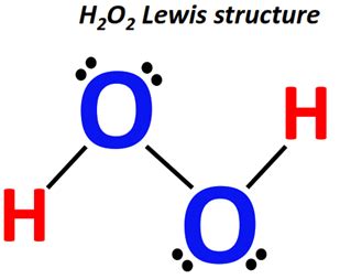 H2O2 Molecular Geometry 的图像结果