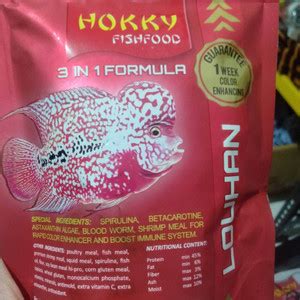 Jual Hokky 3 In 1 Formula 100 Gr Floating Type Pelet Louhan Ikan Lohan ...