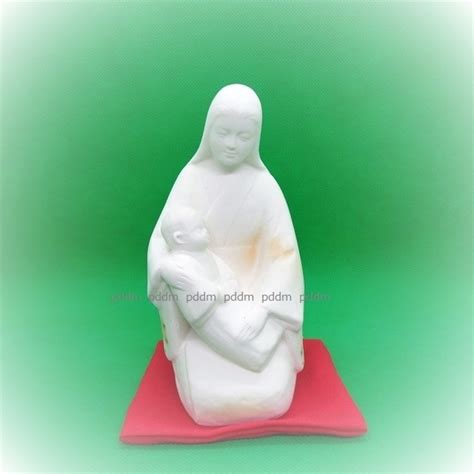 陶芸品 マリア像本焼き よろこび 白土 | ネットショップピエタpddm